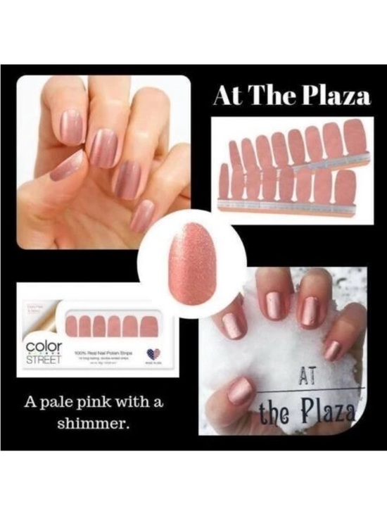 Color Street Other - Color Street AT THE PLAZA Nail Polish Strips FMS096 16pcs NIP no drying time